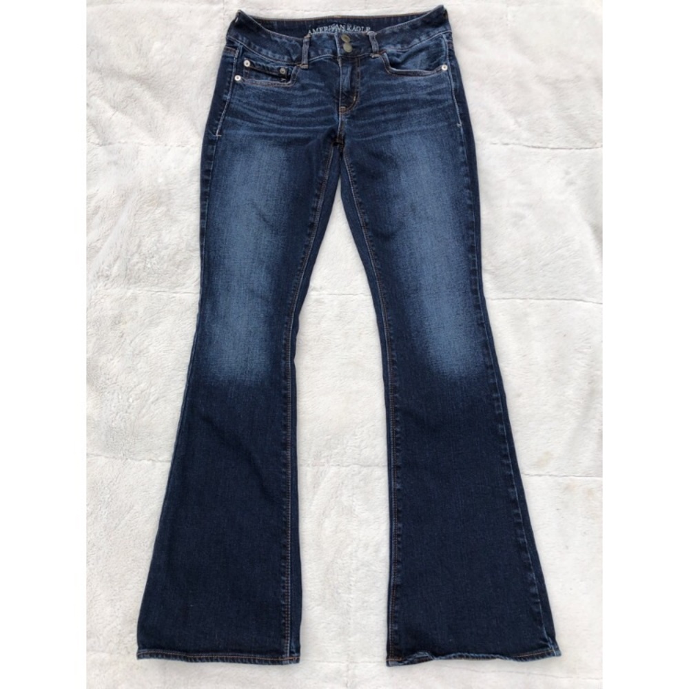 Artist dark blue jeans